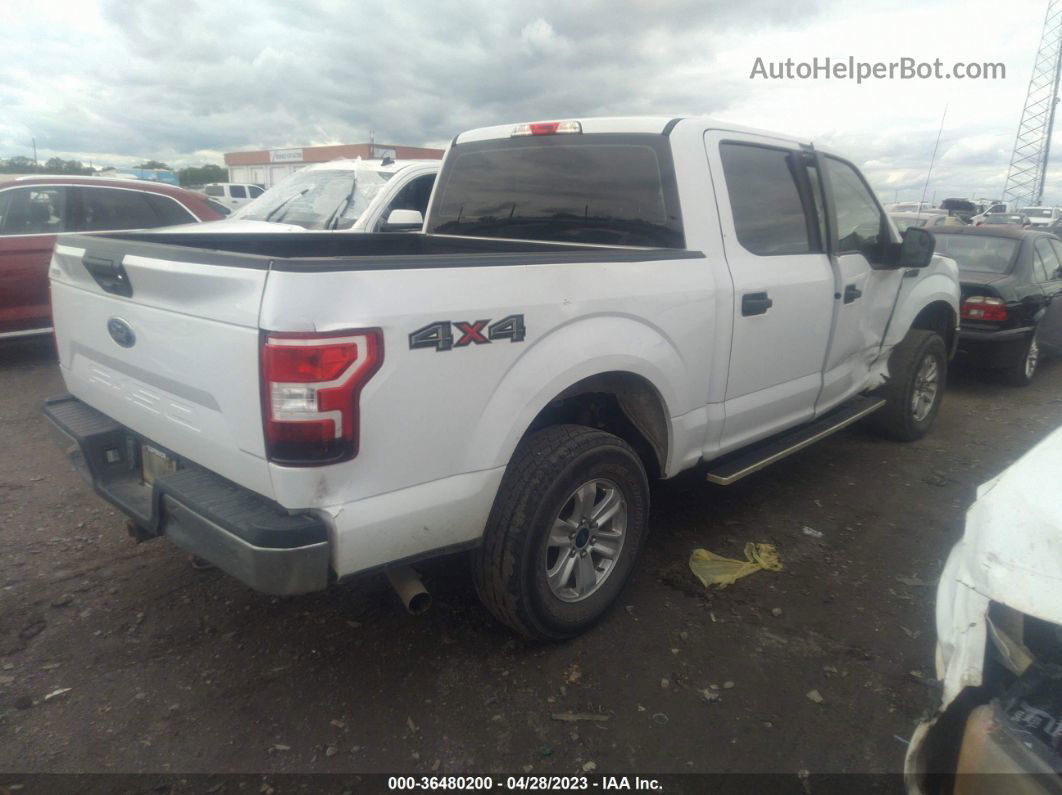 2018 Ford F-150 Xl/xlt/lariat White vin: 1FTEW1E54JKF43579