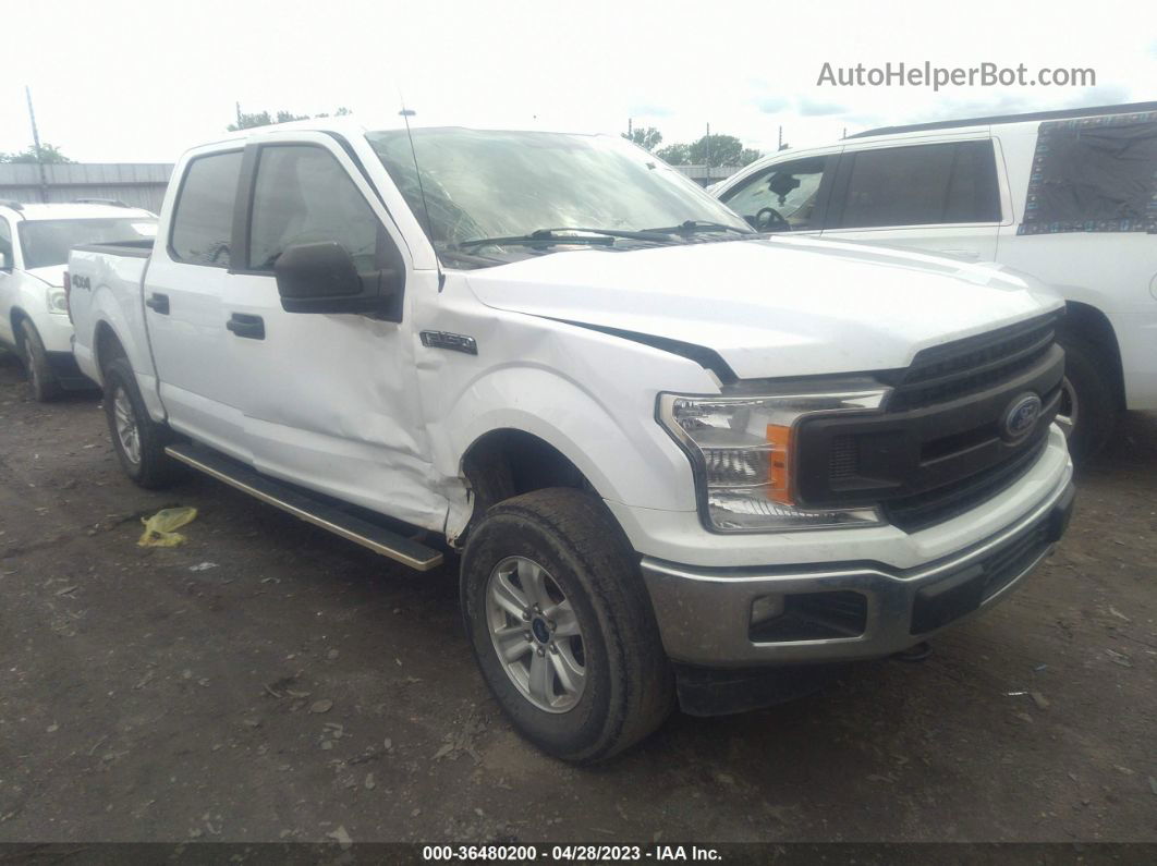 2018 Ford F-150 Xl/xlt/lariat White vin: 1FTEW1E54JKF43579