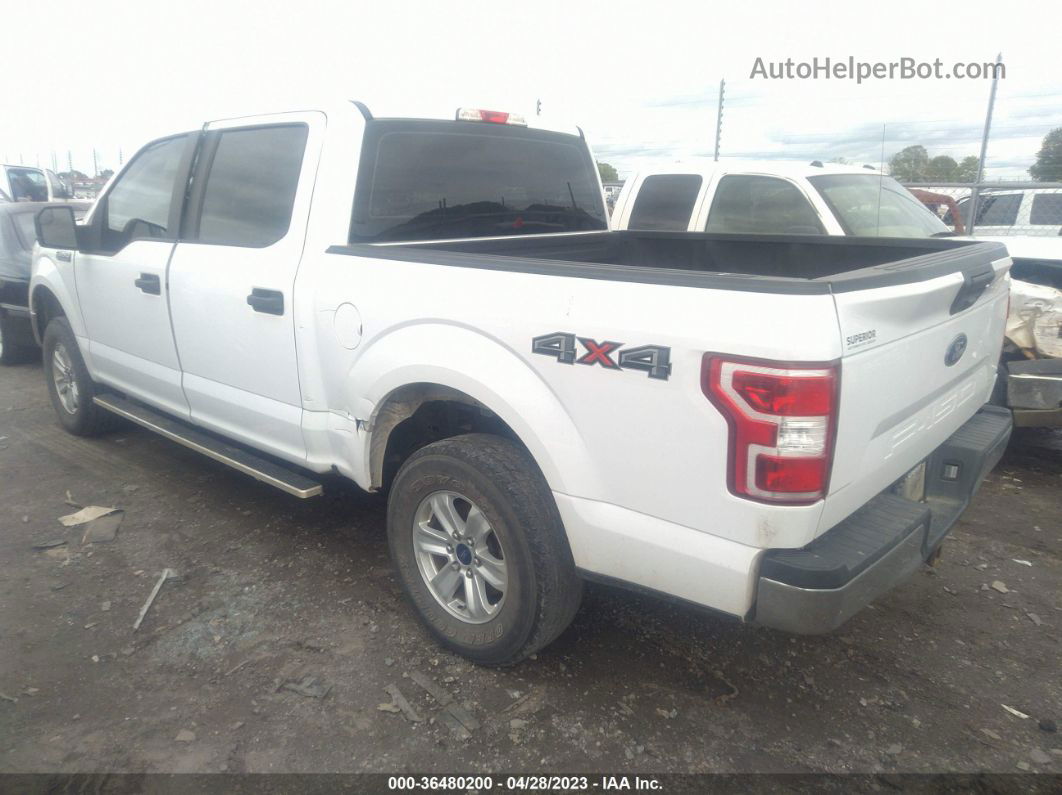 2018 Ford F-150 Xl/xlt/lariat White vin: 1FTEW1E54JKF43579