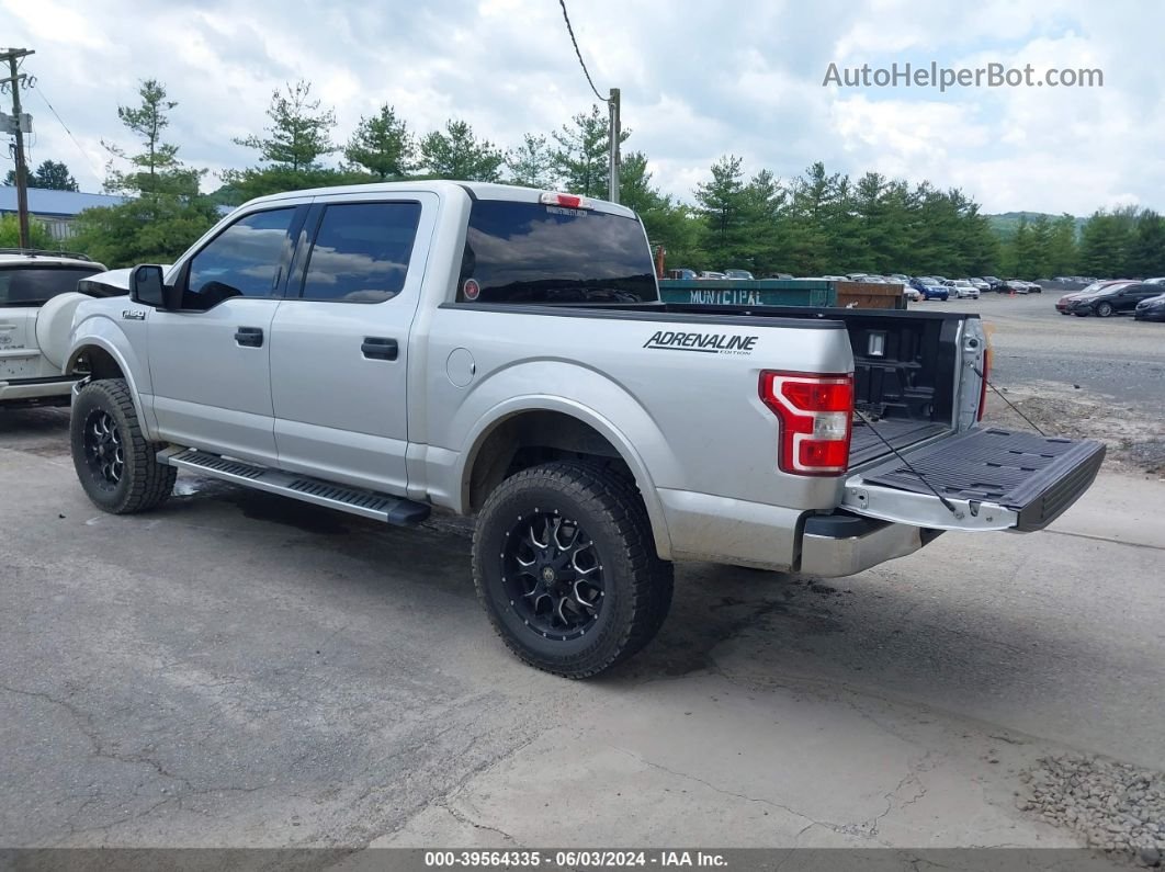 2019 Ford F-150 Xlt Silver vin: 1FTEW1E54KFC09594