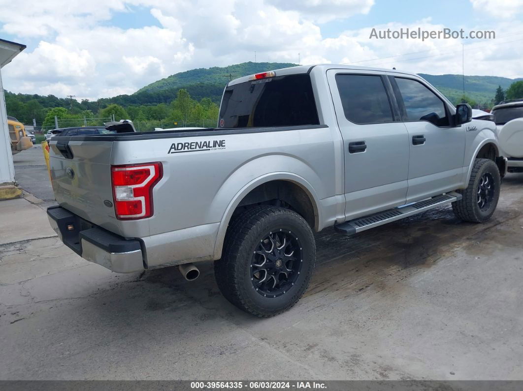 2019 Ford F-150 Xlt Silver vin: 1FTEW1E54KFC09594