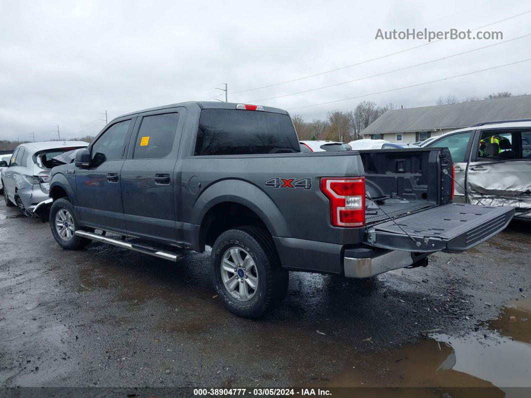 2019 Ford F-150 Xlt Gray vin: 1FTEW1E54KFC48671