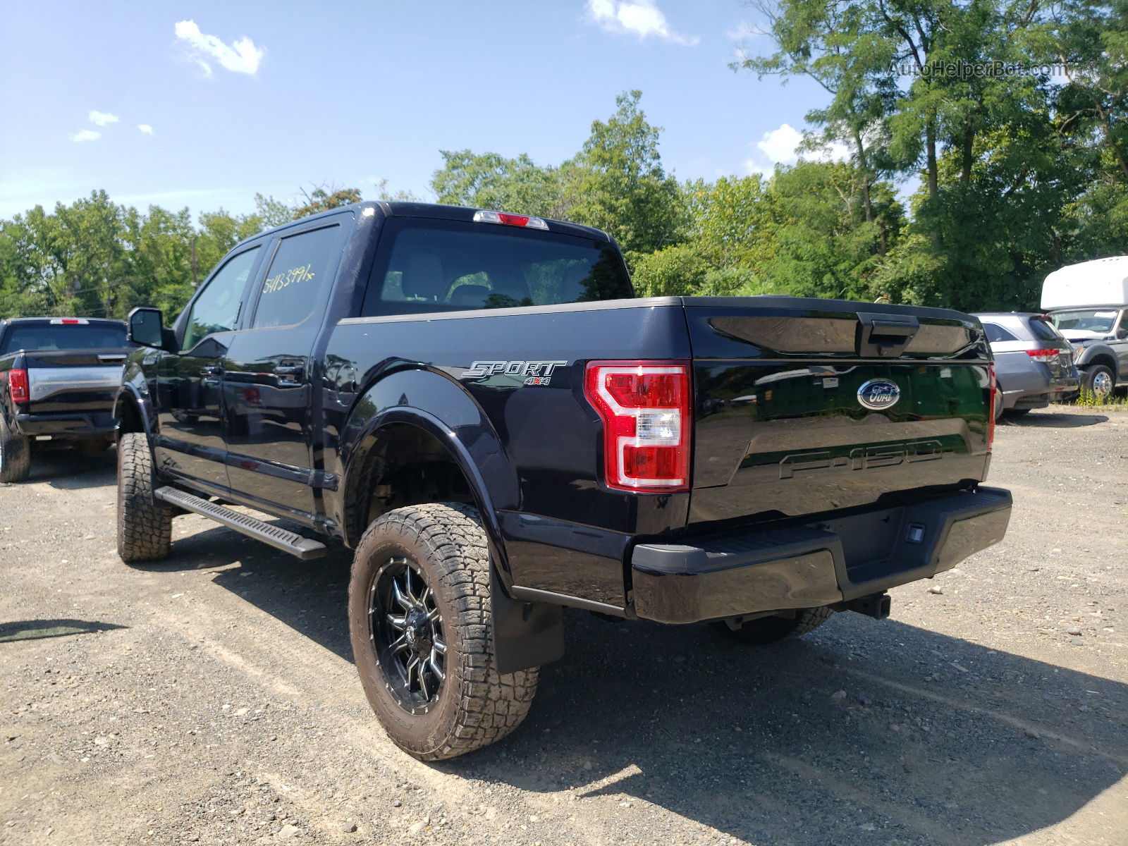 2019 Ford F150 Supercrew Black vin: 1FTEW1E54KFC97773