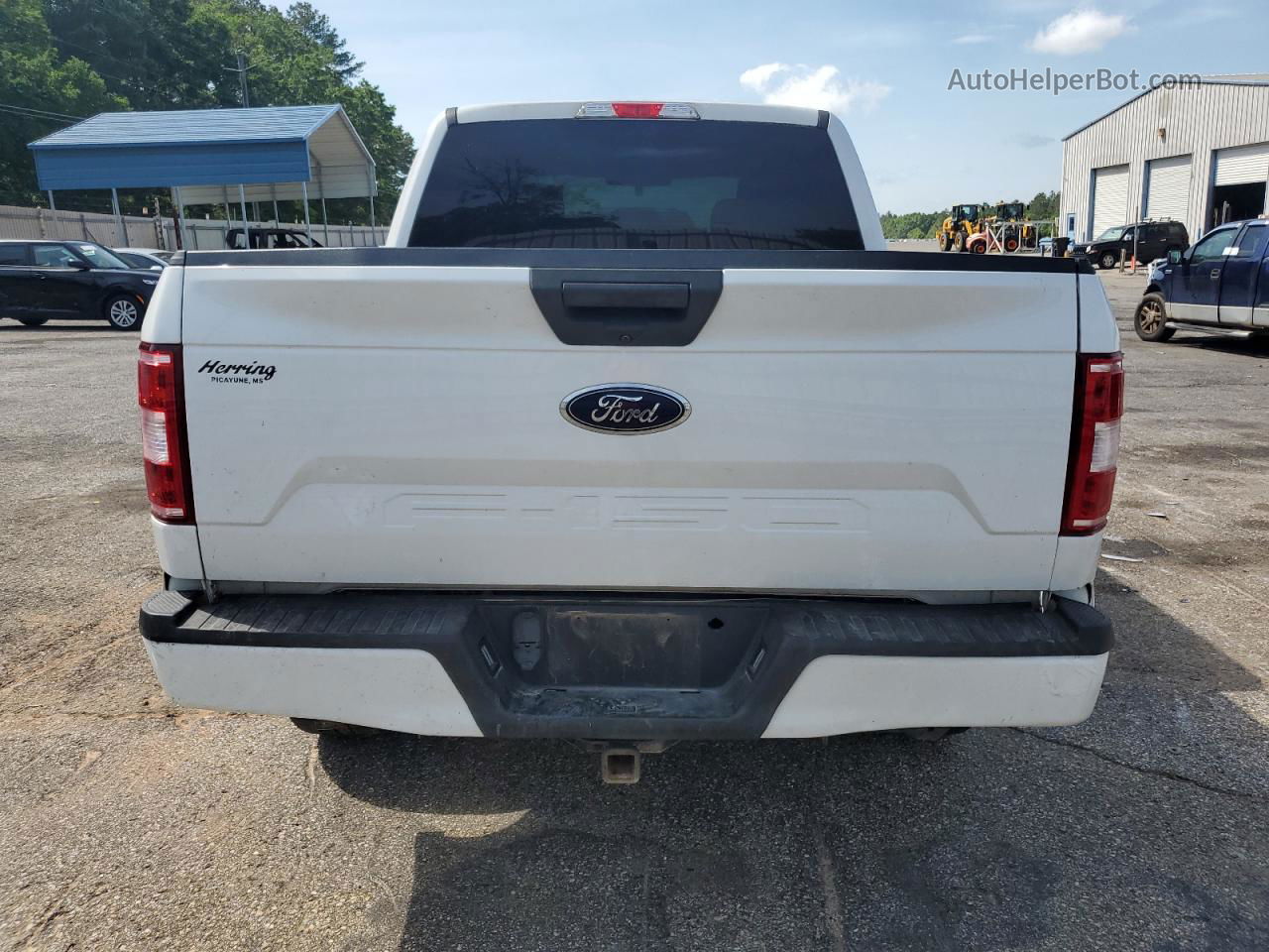 2019 Ford F150 Supercrew White vin: 1FTEW1E54KFD16788