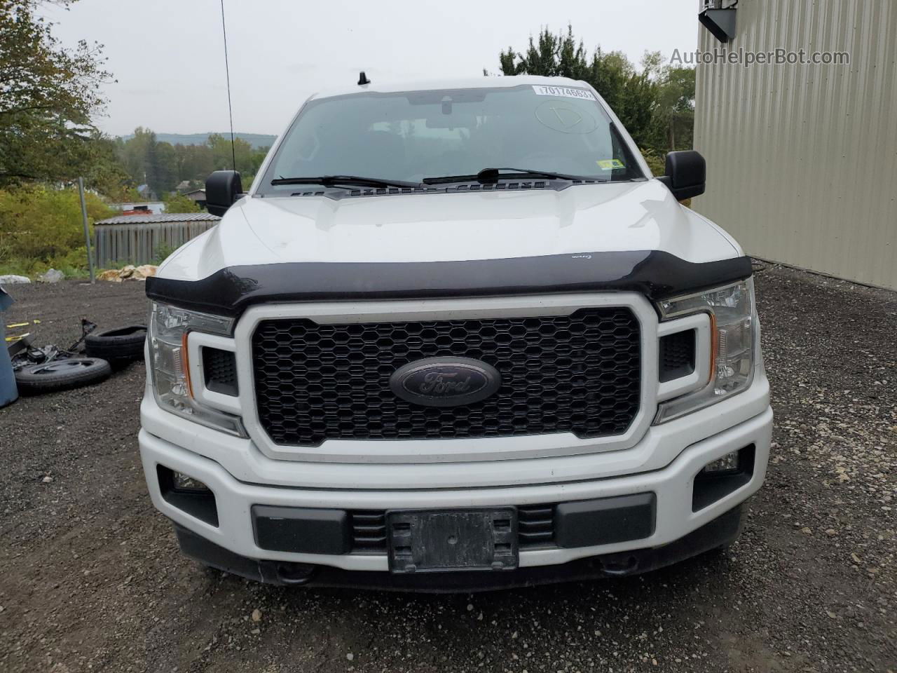 2020 Ford F150 Supercrew White vin: 1FTEW1E54LFA03435