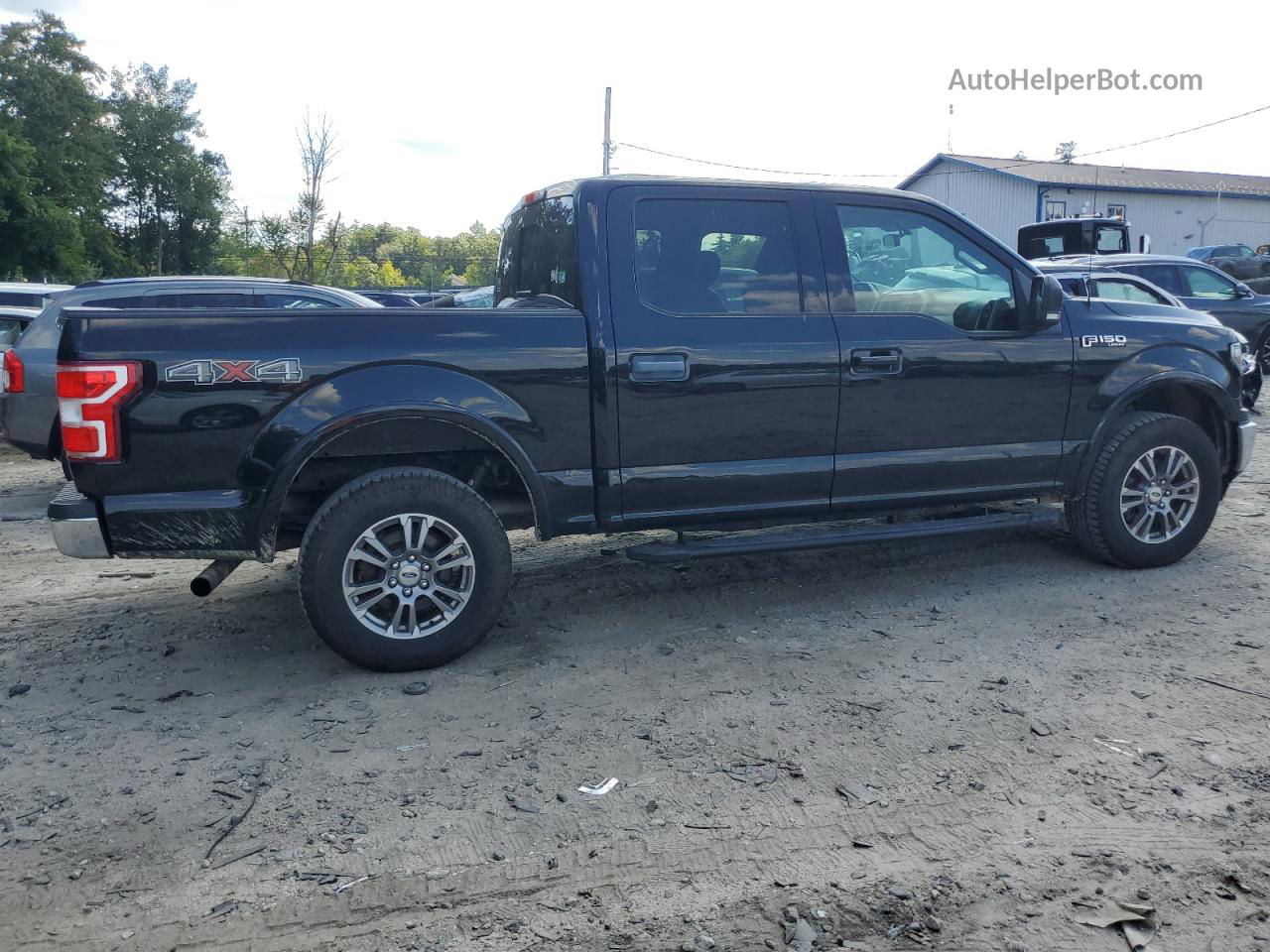 2018 Ford F150 Supercrew Black vin: 1FTEW1E55JFB32085