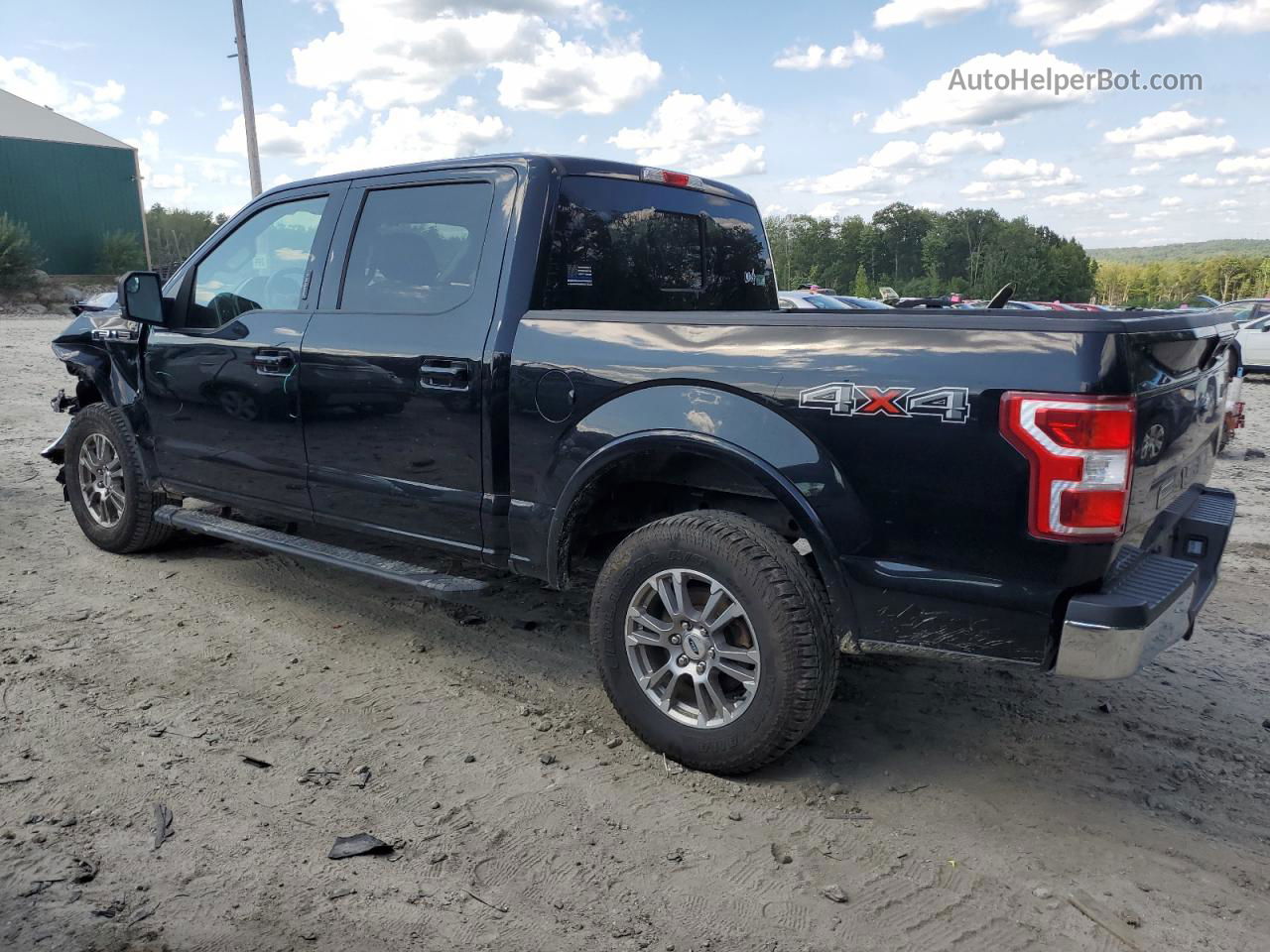 2018 Ford F150 Supercrew Black vin: 1FTEW1E55JFB32085