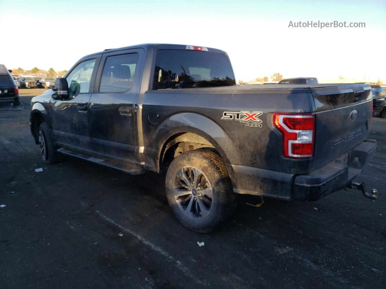 2019 Ford F150 Supercrew Gray vin: 1FTEW1E55KKC13077