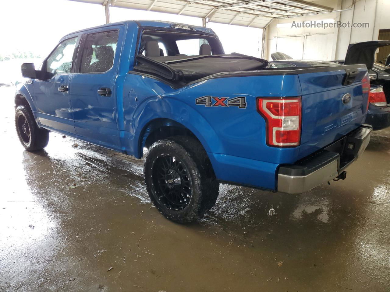 2019 Ford F150 Supercrew Синий vin: 1FTEW1E55KKC90063