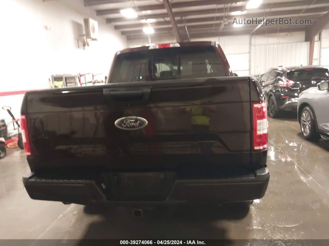 2019 Ford F-150 Xlt Maroon vin: 1FTEW1E55KKE05406