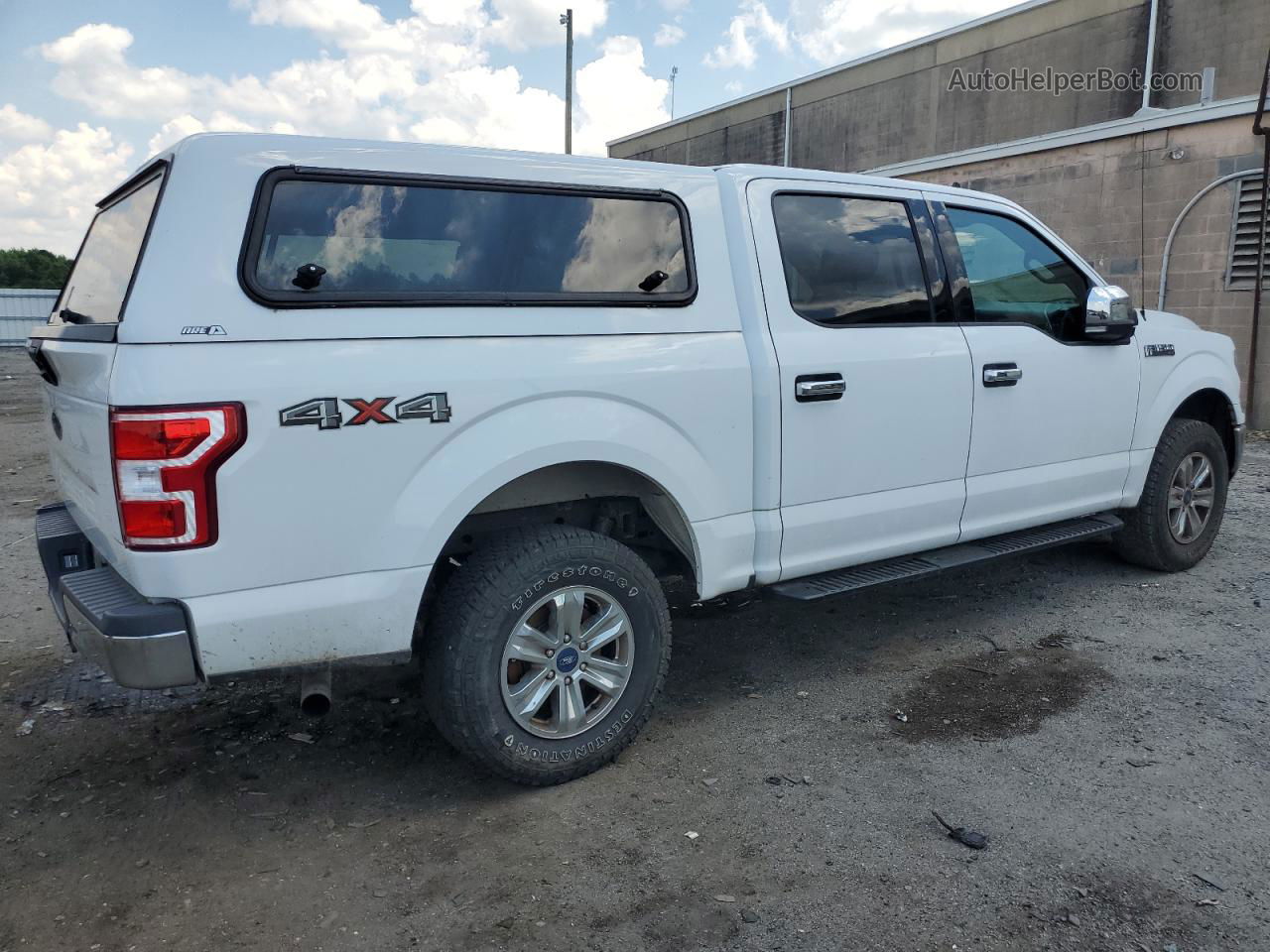 2020 Ford F150 Supercrew White vin: 1FTEW1E55LFA73249