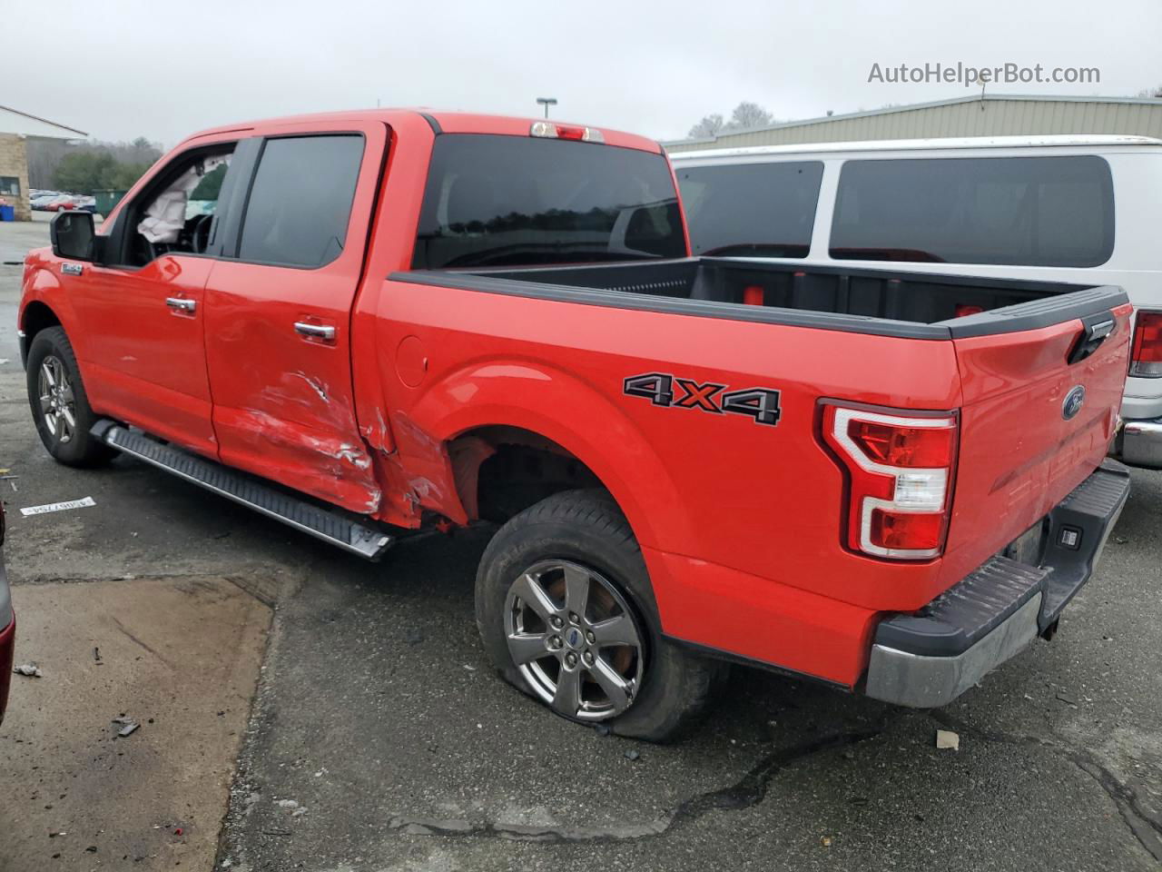 2020 Ford F150 Supercrew Красный vin: 1FTEW1E55LFB26225