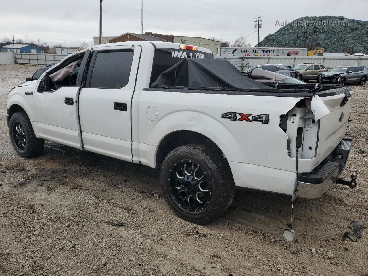 2020 Ford F150 Supercrew White vin: 1FTEW1E55LFB56020