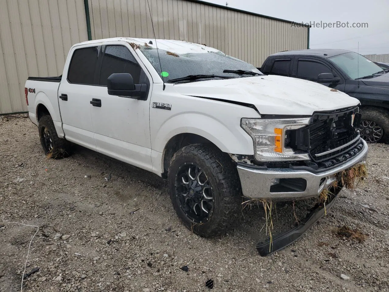 2020 Ford F150 Supercrew White vin: 1FTEW1E55LFB56020