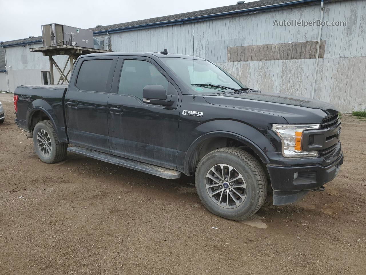 2018 Ford F150 Supercrew Черный vin: 1FTEW1E56JFC06372