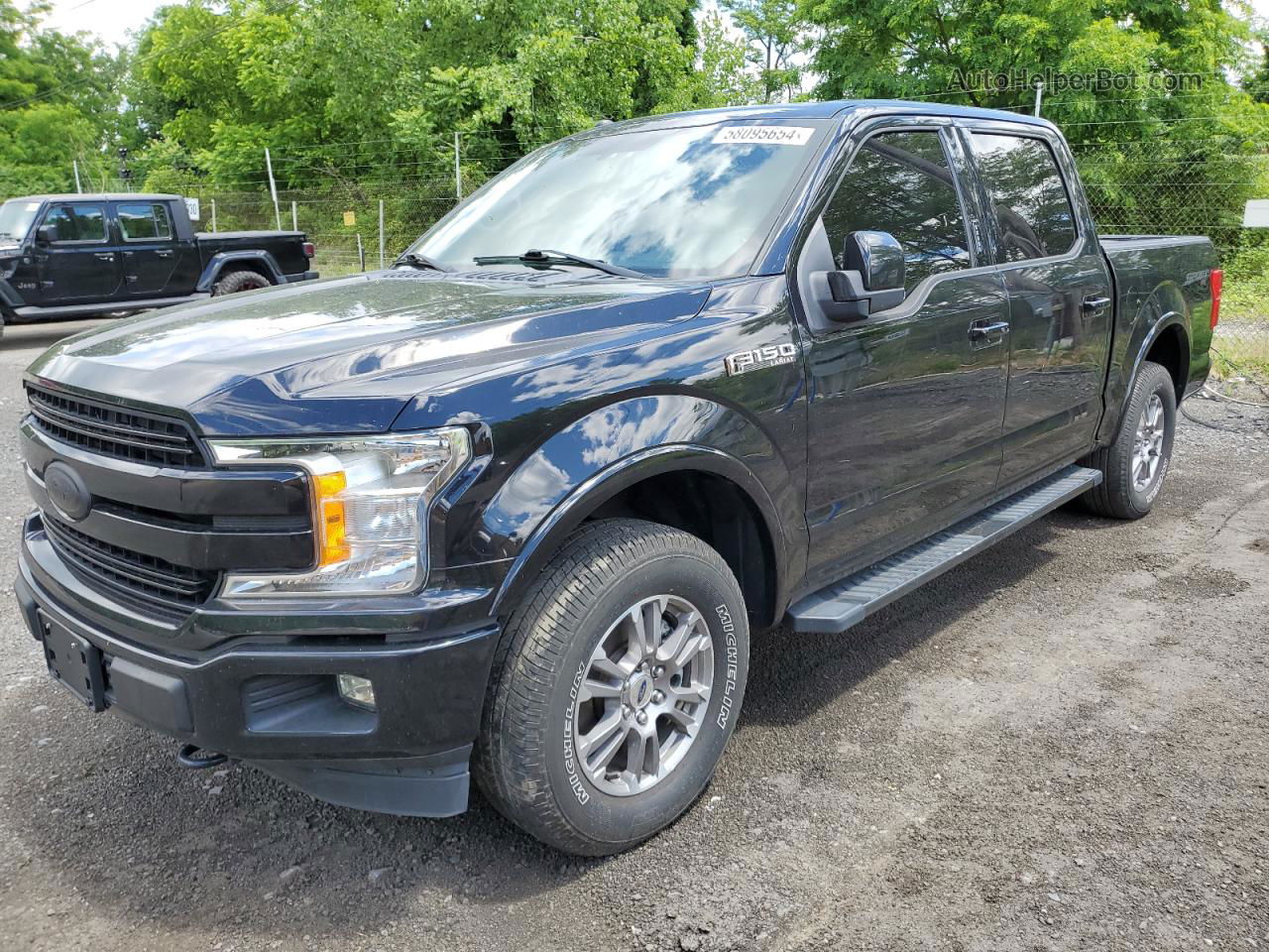 2018 Ford F150 Supercrew Black vin: 1FTEW1E56JKE05137