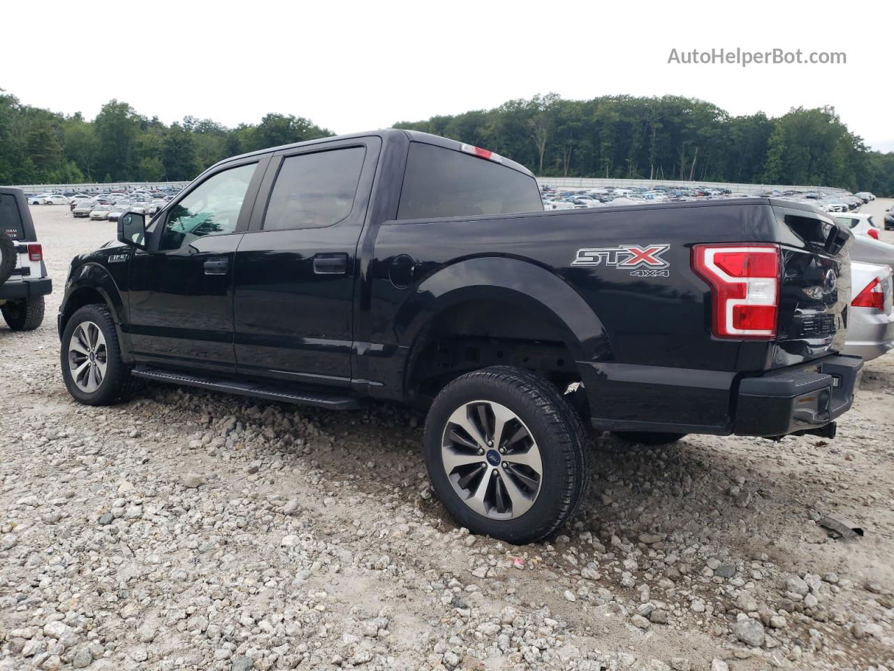 2019 Ford F150 Supercrew Black vin: 1FTEW1E56KFB74301