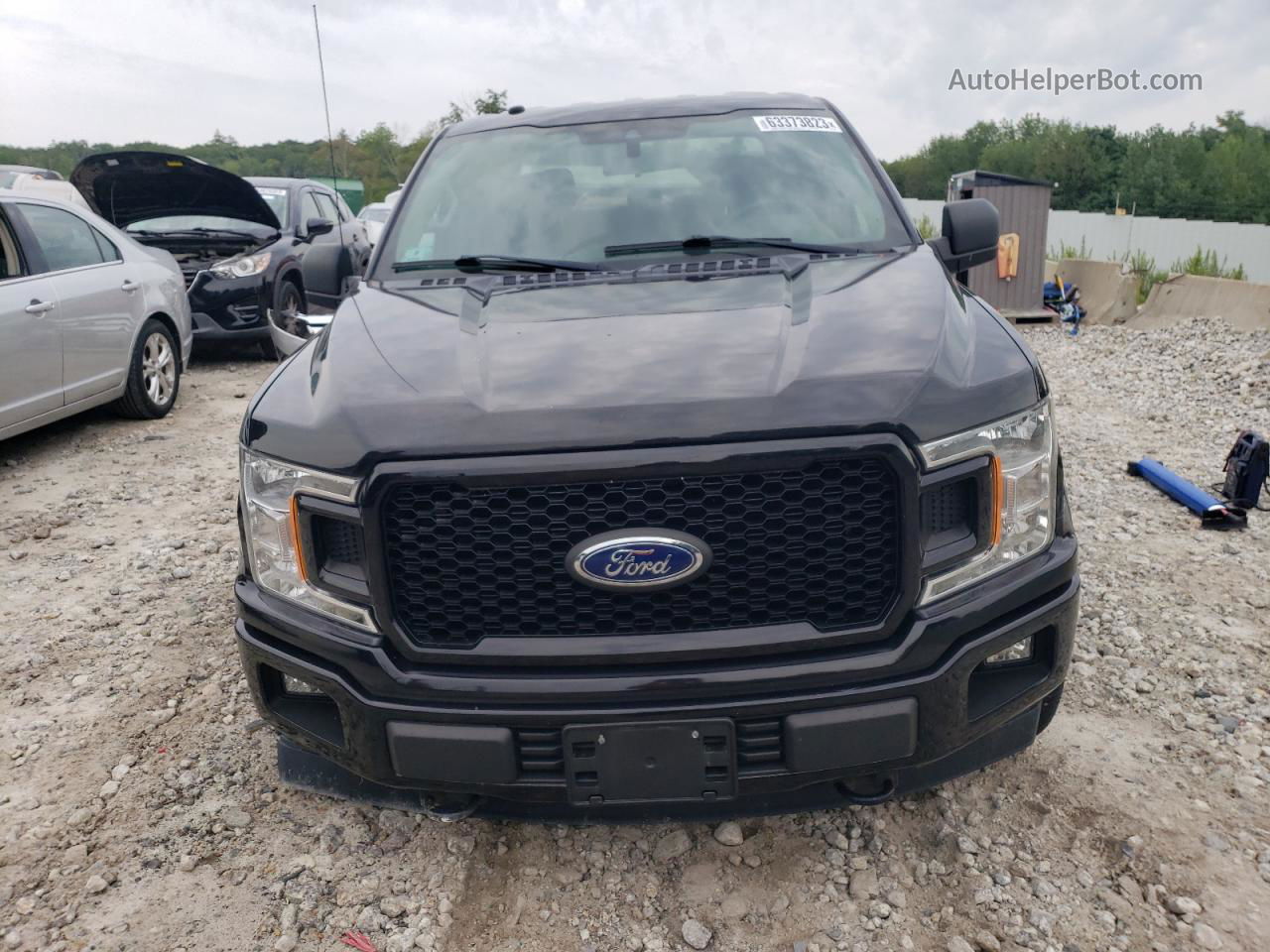 2019 Ford F150 Supercrew Black vin: 1FTEW1E56KFB74301