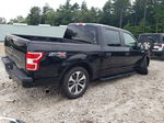 2019 Ford F150 Supercrew Black vin: 1FTEW1E56KFB74301