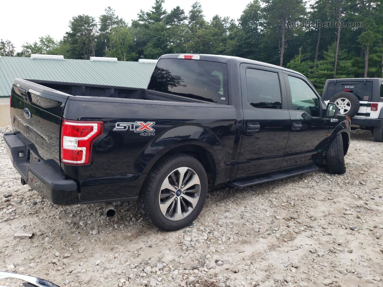 2019 Ford F150 Supercrew Black vin: 1FTEW1E56KFB74301