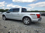 2019 Ford F150 Supercrew Silver vin: 1FTEW1E56KFD16243