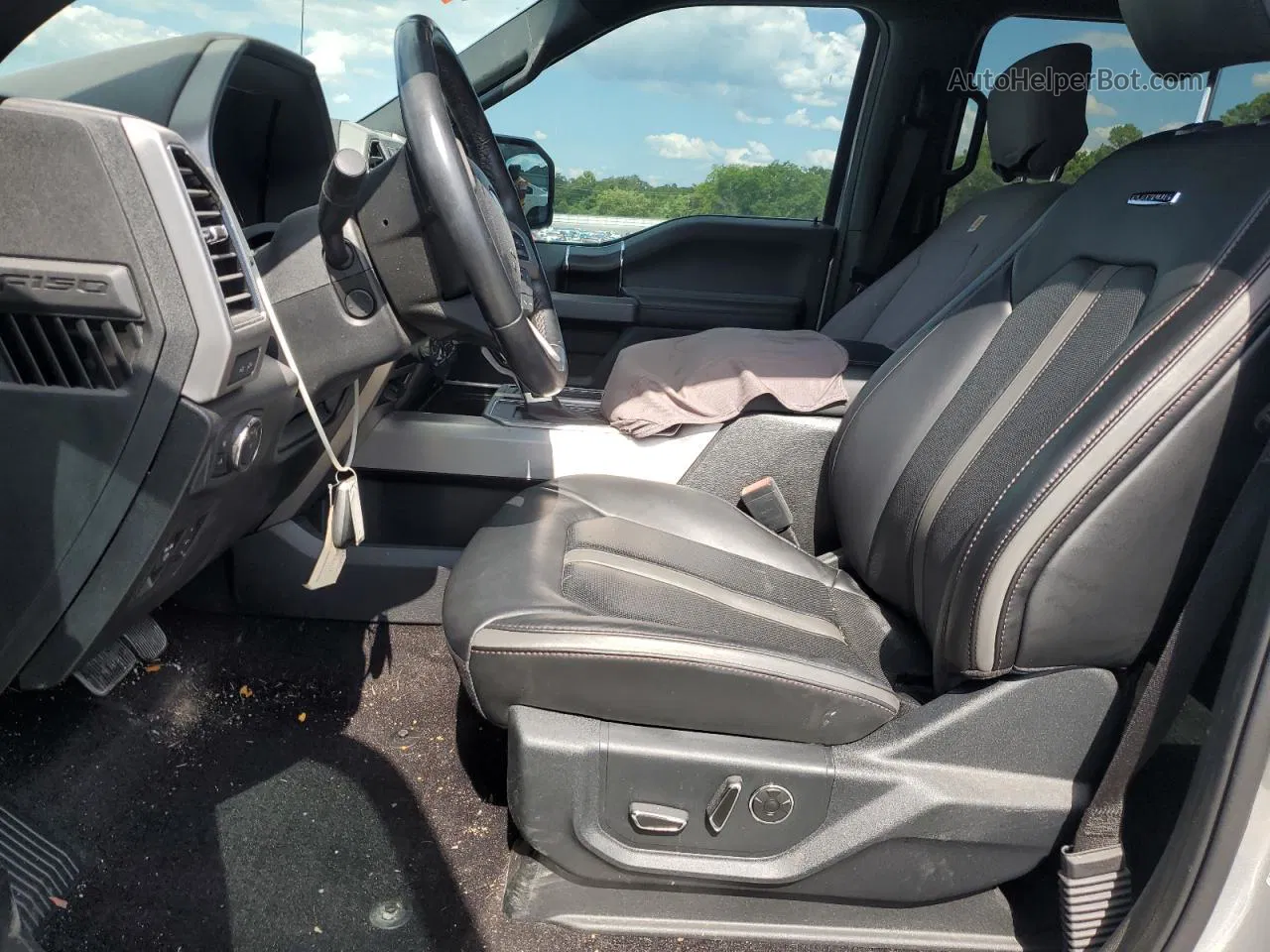 2019 Ford F150 Supercrew Silver vin: 1FTEW1E56KFD16243