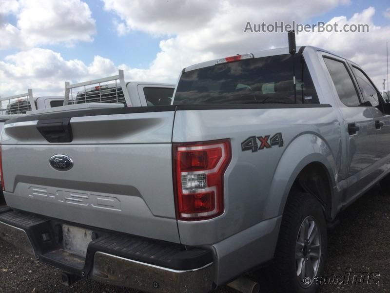 2019 Ford F-150 Xl/xlt/lariat Серебряный vin: 1FTEW1E56KKC90749