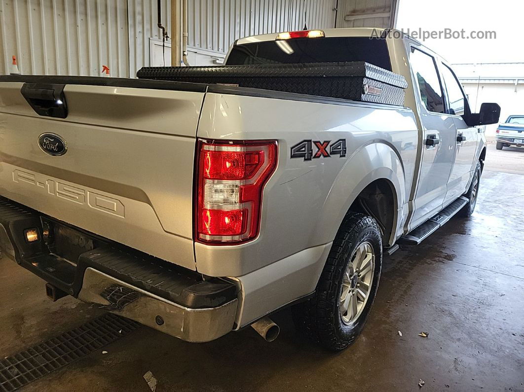 2019 Ford F-150 Xlt Silver vin: 1FTEW1E56KKD16296