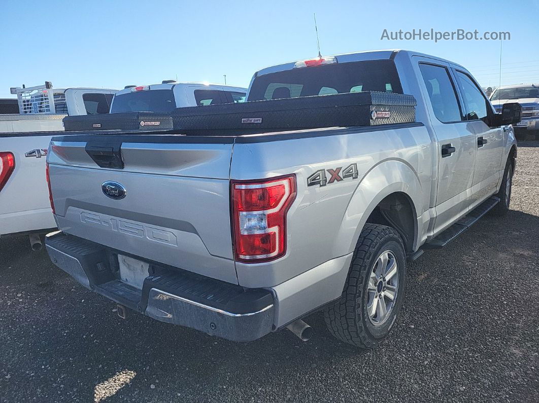 2019 Ford F-150 Xlt Silver vin: 1FTEW1E56KKD16296