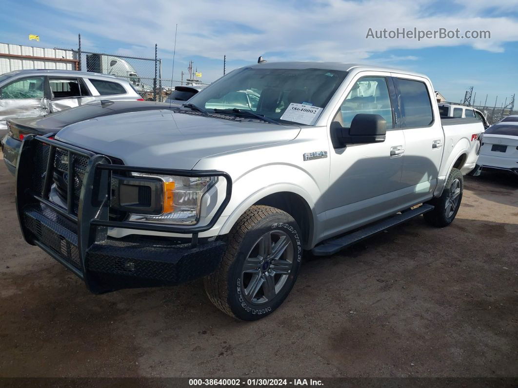 2019 Ford F-150 Xlt Silver vin: 1FTEW1E56KKE77778