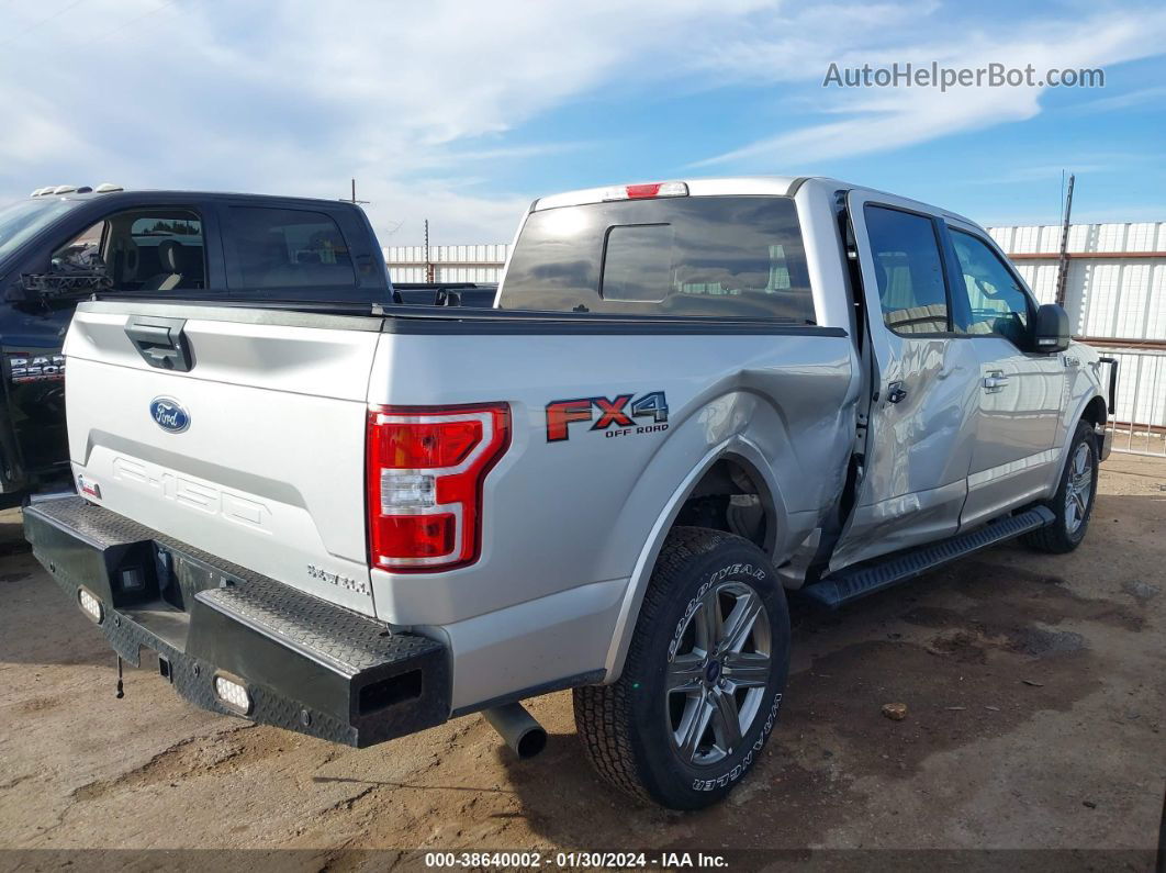 2019 Ford F-150 Xlt Silver vin: 1FTEW1E56KKE77778