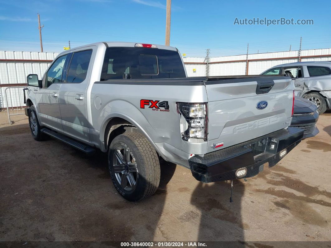 2019 Ford F-150 Xlt Silver vin: 1FTEW1E56KKE77778