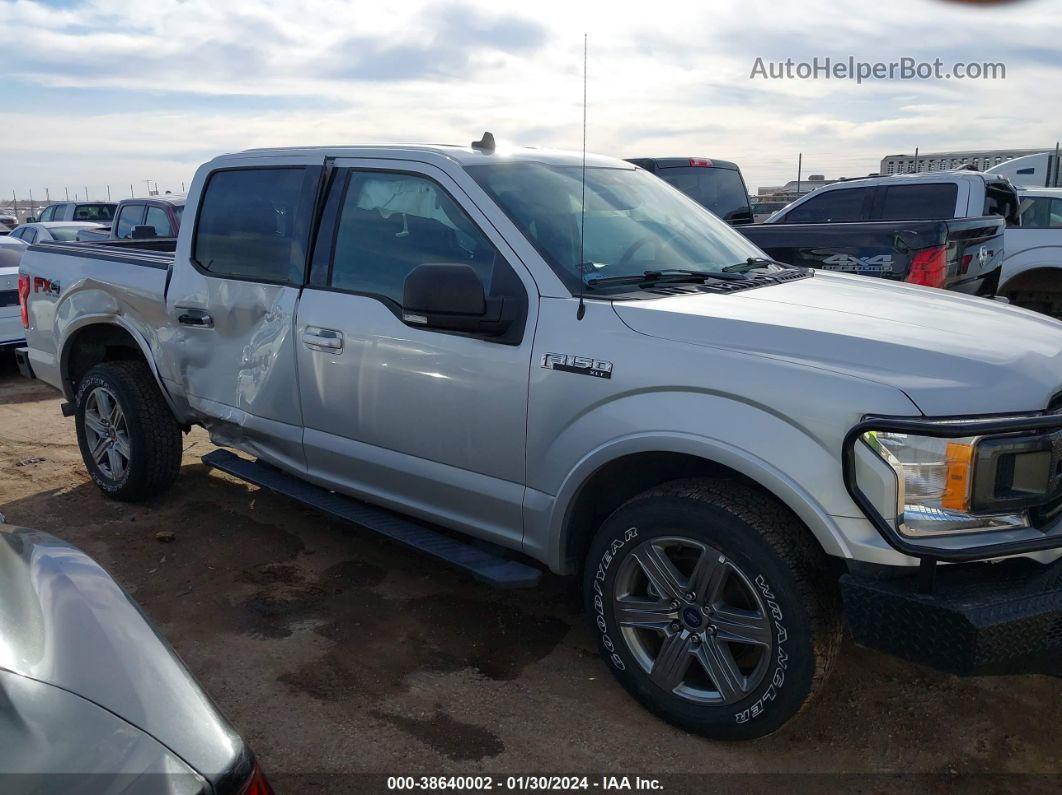 2019 Ford F-150 Xlt Silver vin: 1FTEW1E56KKE77778