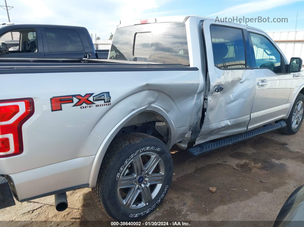 2019 Ford F-150 Xlt Silver vin: 1FTEW1E56KKE77778