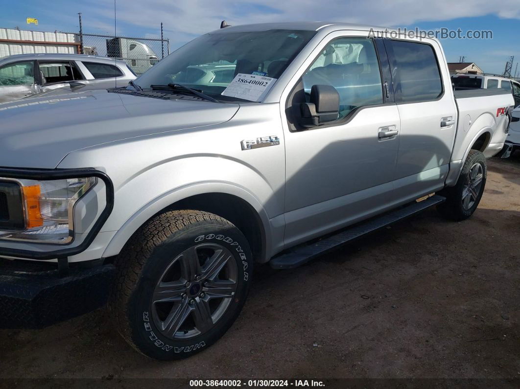 2019 Ford F-150 Xlt Silver vin: 1FTEW1E56KKE77778