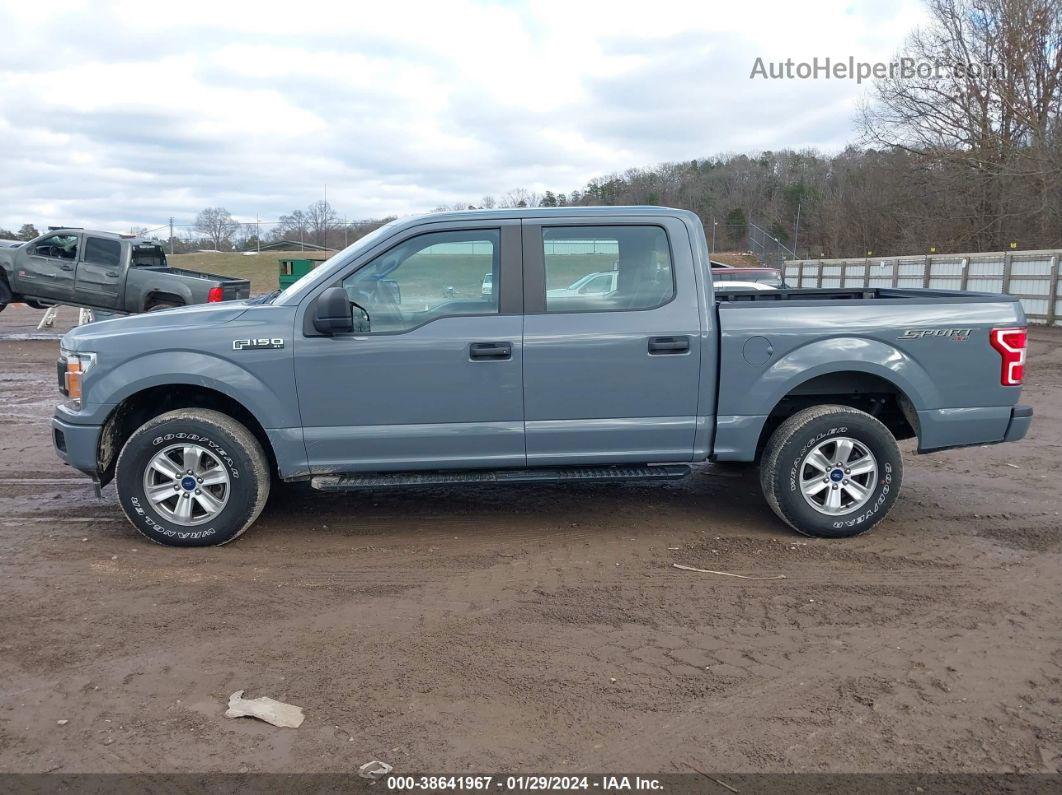 2019 Ford F-150 Xl Silver vin: 1FTEW1E57KFB26791