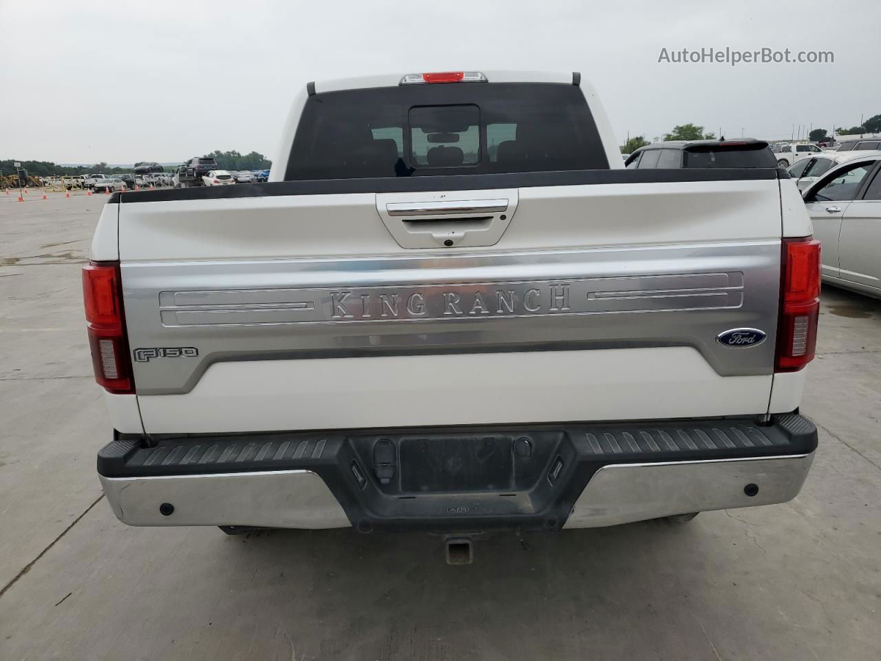 2019 Ford F150 Supercrew Белый vin: 1FTEW1E57KFC84578