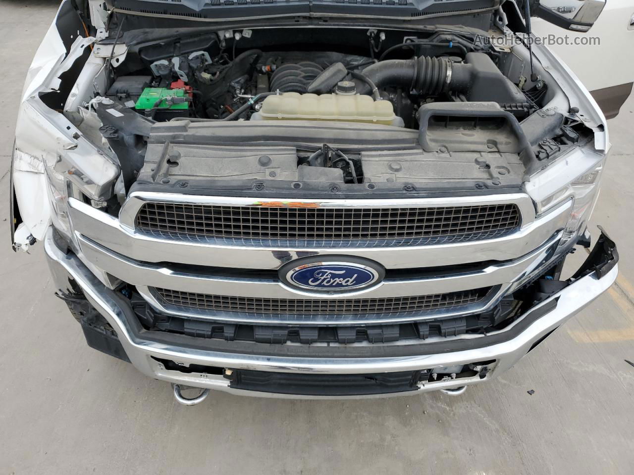 2019 Ford F150 Supercrew Белый vin: 1FTEW1E57KFC84578