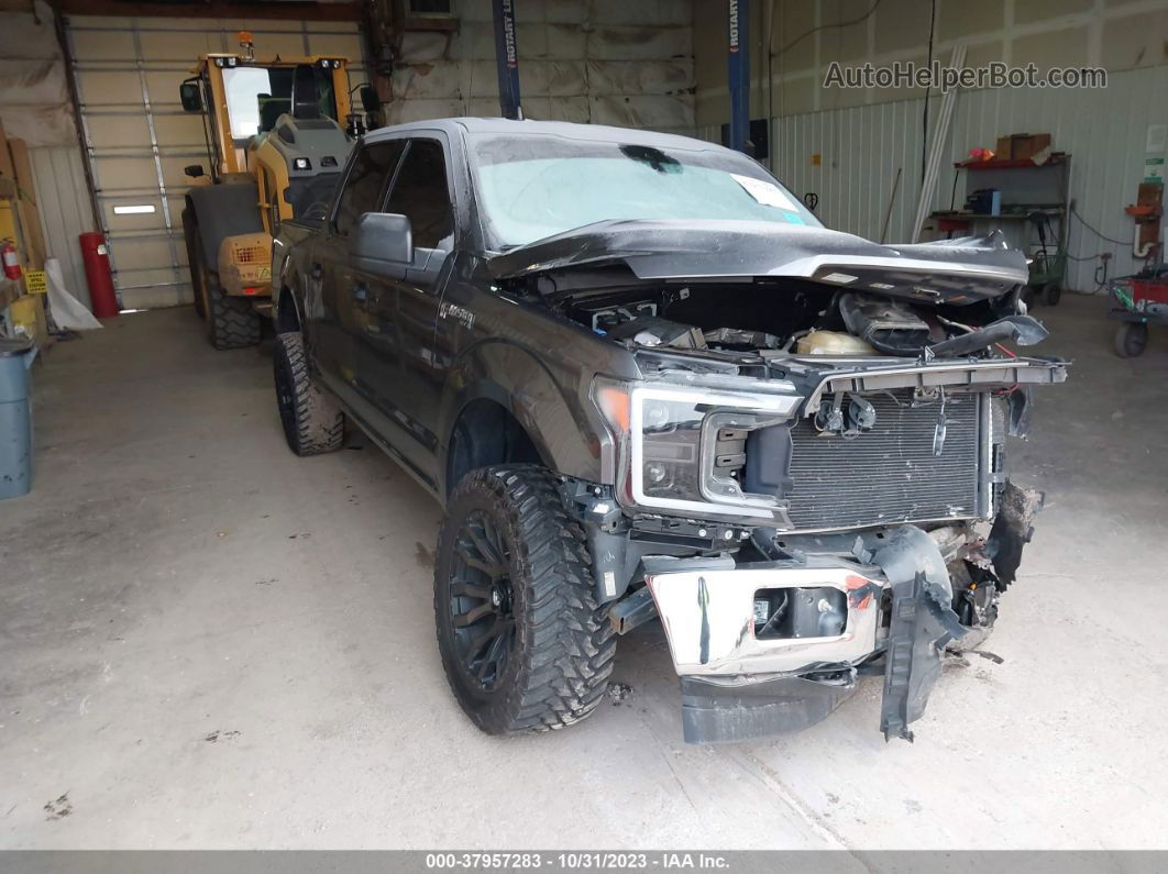 2019 Ford F-150 Xlt Gray vin: 1FTEW1E57KKC38899