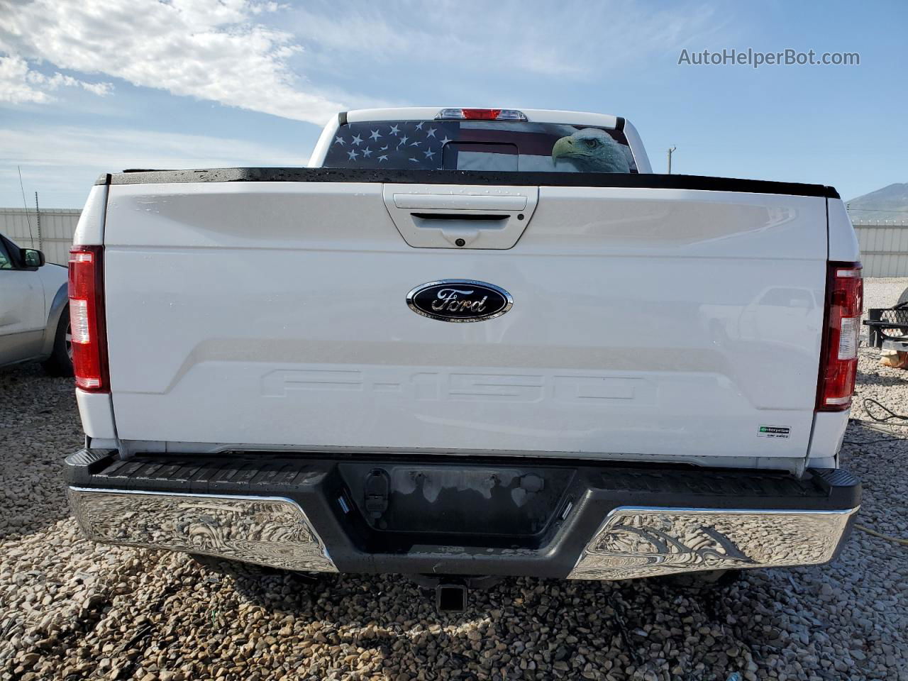 2019 Ford F150 Supercrew White vin: 1FTEW1E57KKD74966