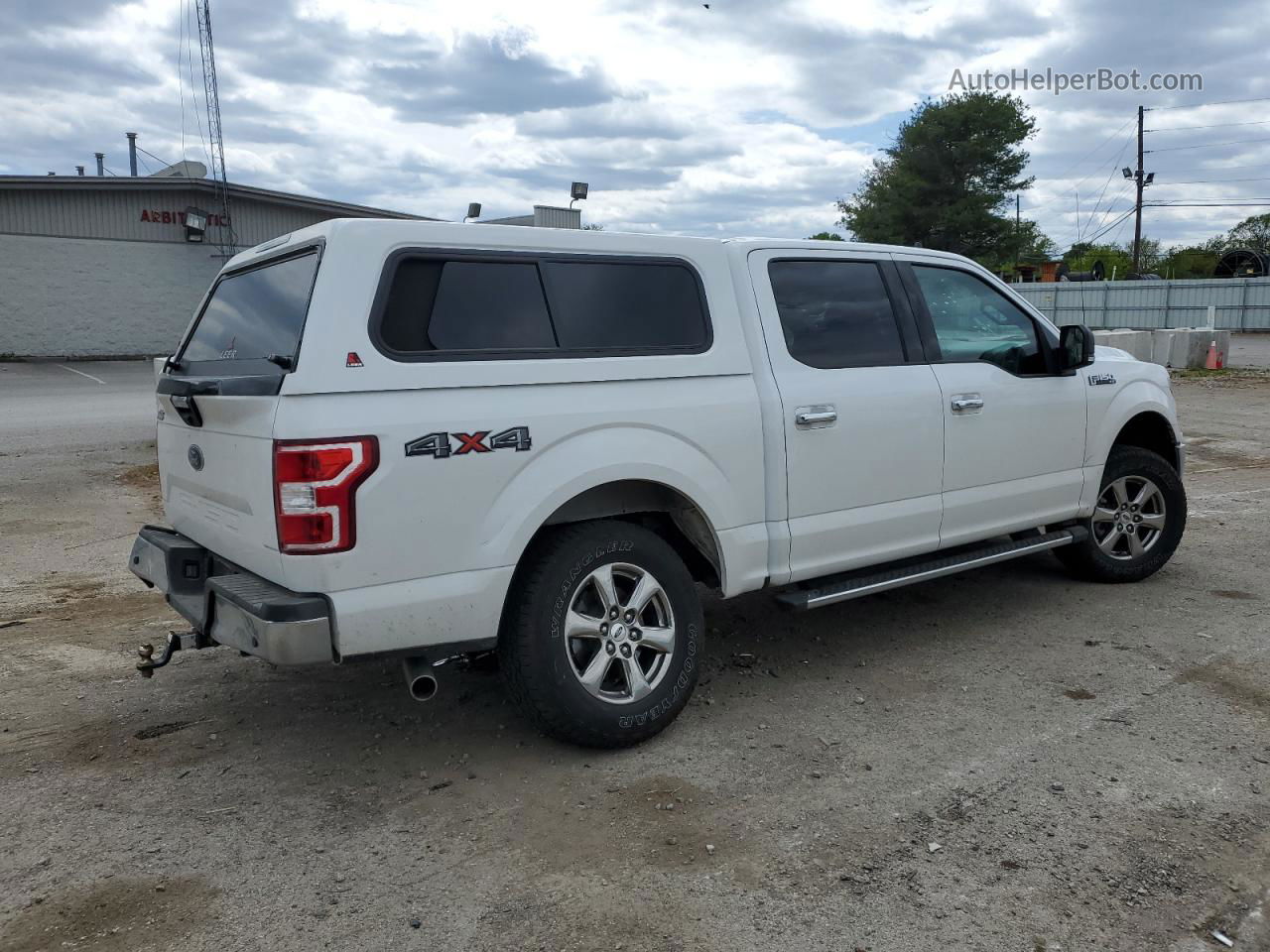 2020 Ford F150 Supercrew White vin: 1FTEW1E57LFC20445