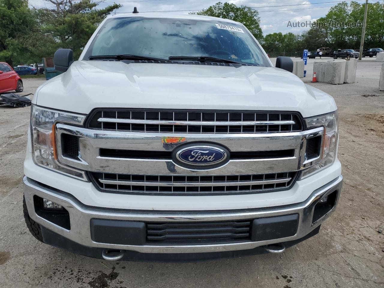 2020 Ford F150 Supercrew White vin: 1FTEW1E57LFC20445