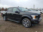 2020 Ford F150 Supercrew Black vin: 1FTEW1E57LKE54043