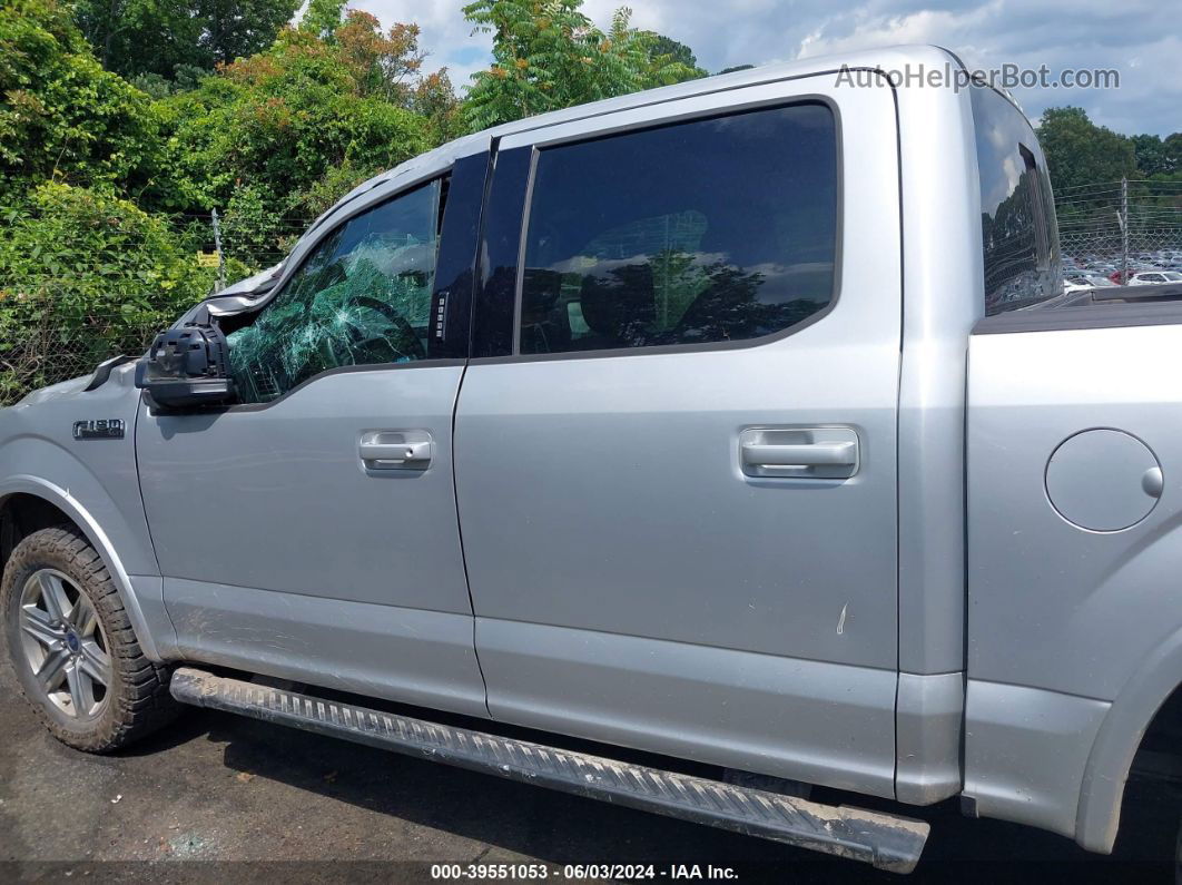 2018 Ford F-150 Xlt Silver vin: 1FTEW1E58JFB19878