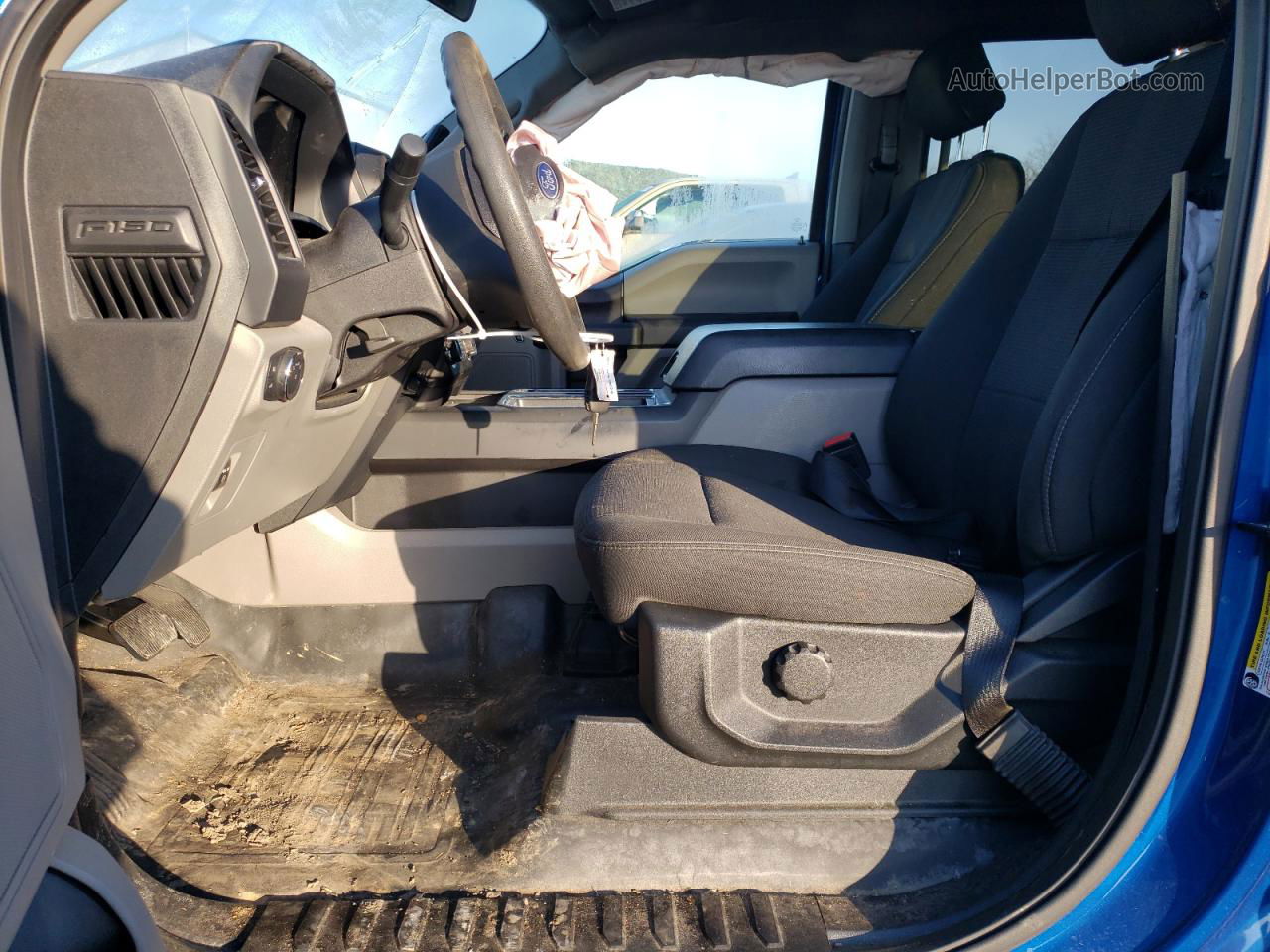 2018 Ford F150 Supercrew Blue vin: 1FTEW1E58JFE75618