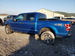 2018 Ford F150 Supercrew Blue vin: 1FTEW1E58JFE75618