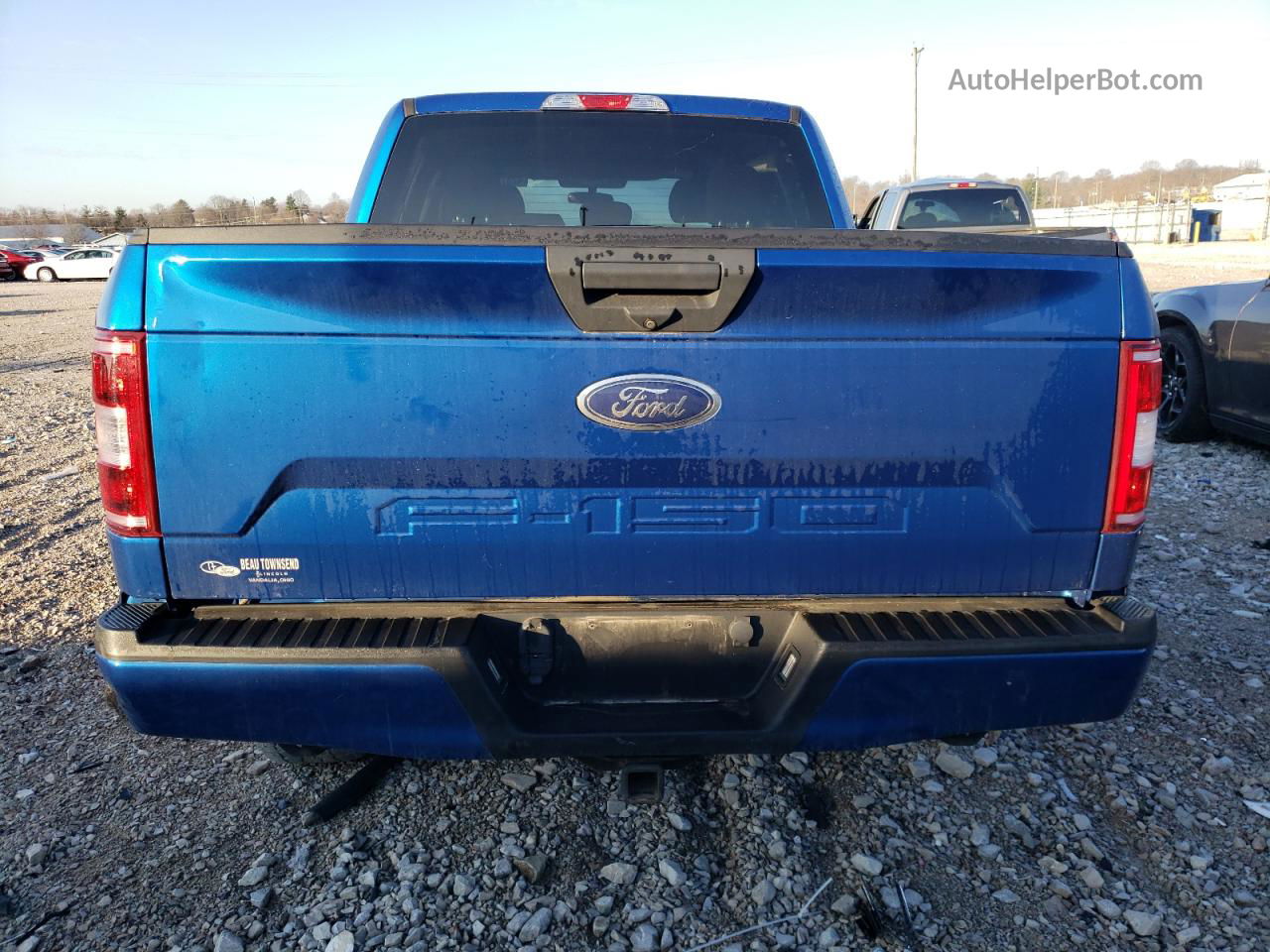 2018 Ford F150 Supercrew Blue vin: 1FTEW1E58JFE75618