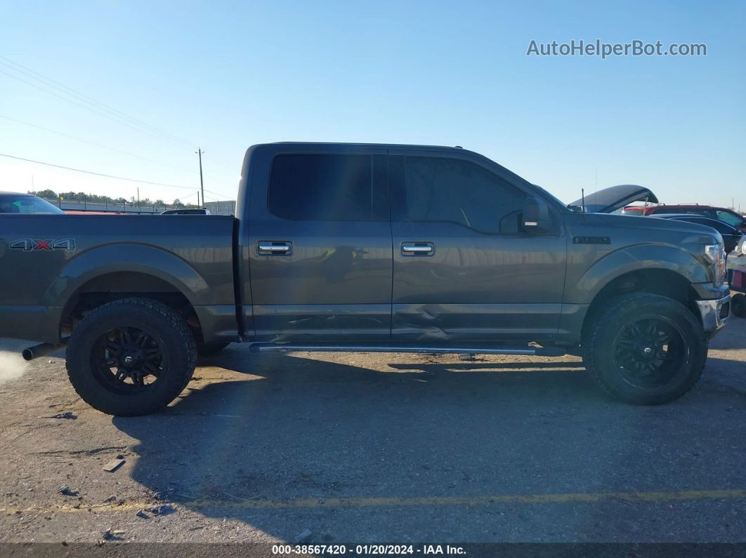 2018 Ford F-150 Xlt Gray vin: 1FTEW1E58JKD38699