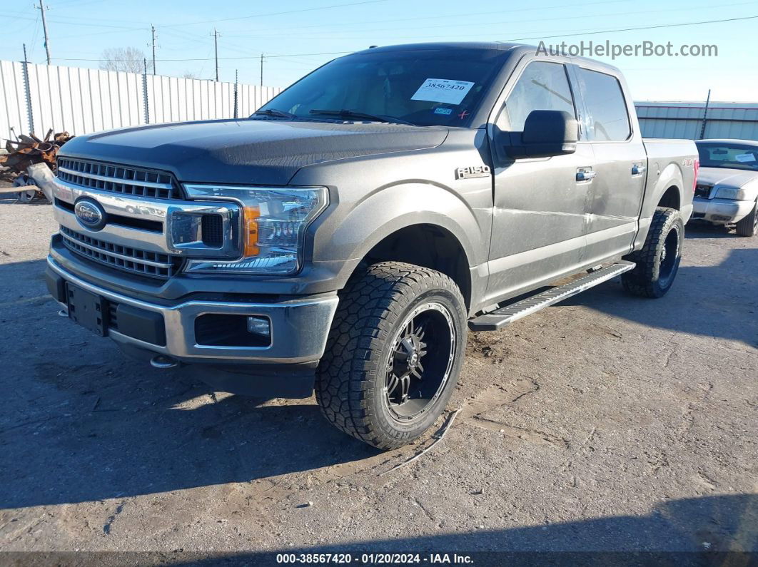 2018 Ford F-150 Xlt Серый vin: 1FTEW1E58JKD38699