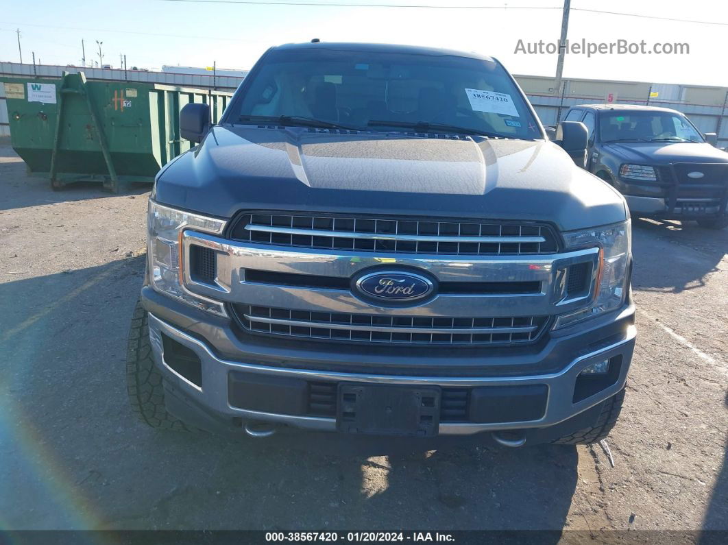 2018 Ford F-150 Xlt Gray vin: 1FTEW1E58JKD38699